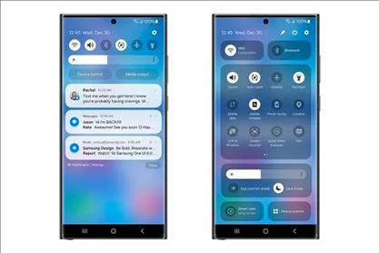 سامسونگ با One UI 6، رابط کاربری گوشی‌هایش را شبیه آیفون می‌کند