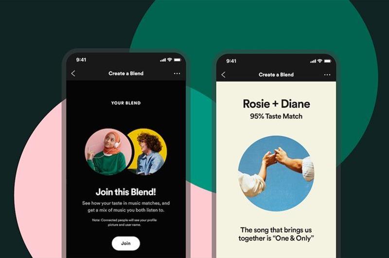 قابلیت جدید اسپاتیفای Blend معرفی شد