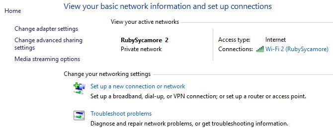 Windows-Network-Sharing-Center